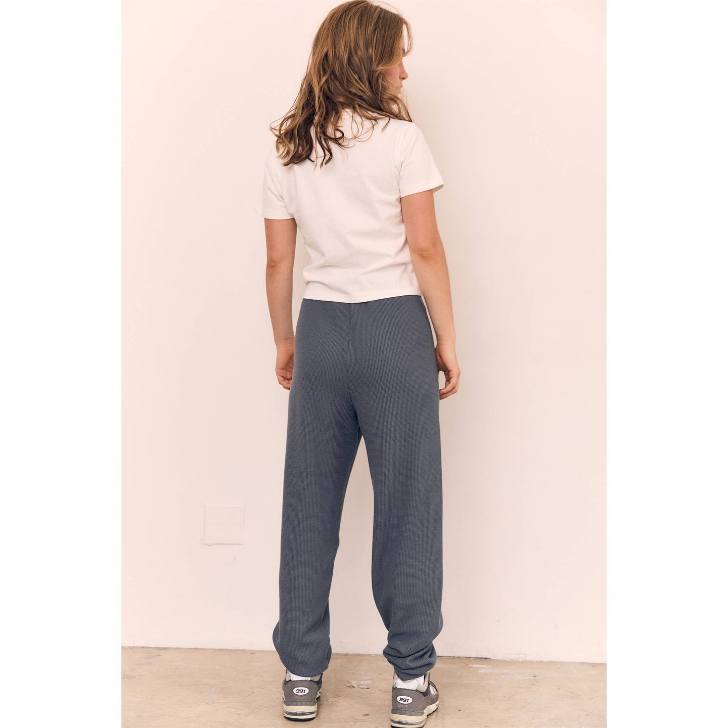 Perfect Fit Mom Cropped Tee-White